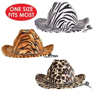 Animal Print Cowboy Hat