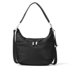 Baggallini Bowery Half Moon bag, black