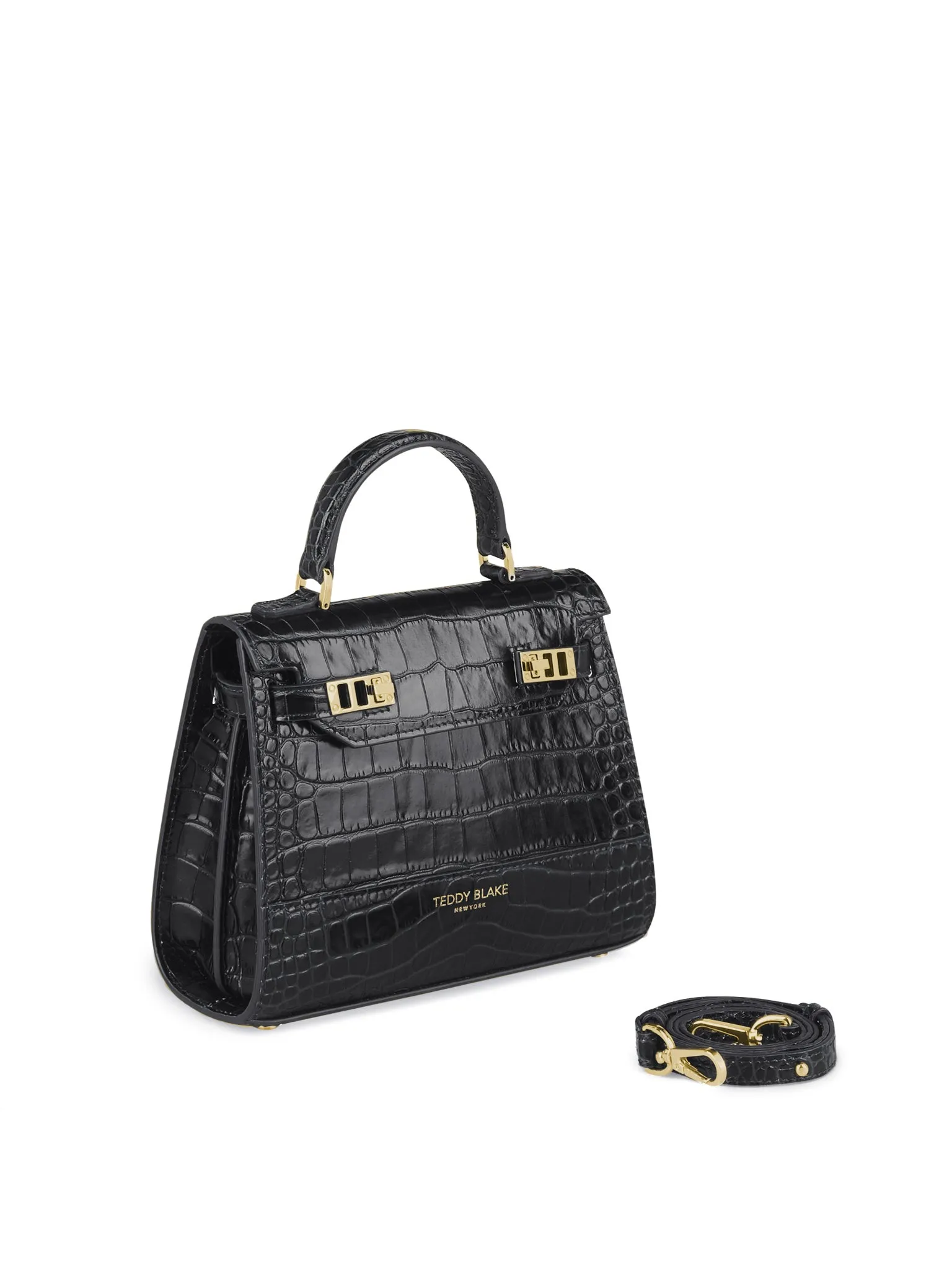 Kim Croco 9" - Black