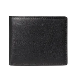 Men's short leather wallet RFID anti-magnetic head layer cowhide fashion casual wallet