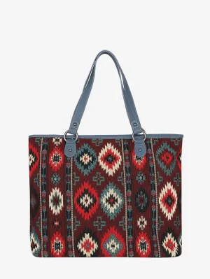 Montana West Aztec Tapestry Concealed Carry Tote