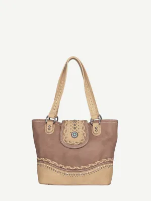 Montana West Concho Collection Concealed Carry Tote