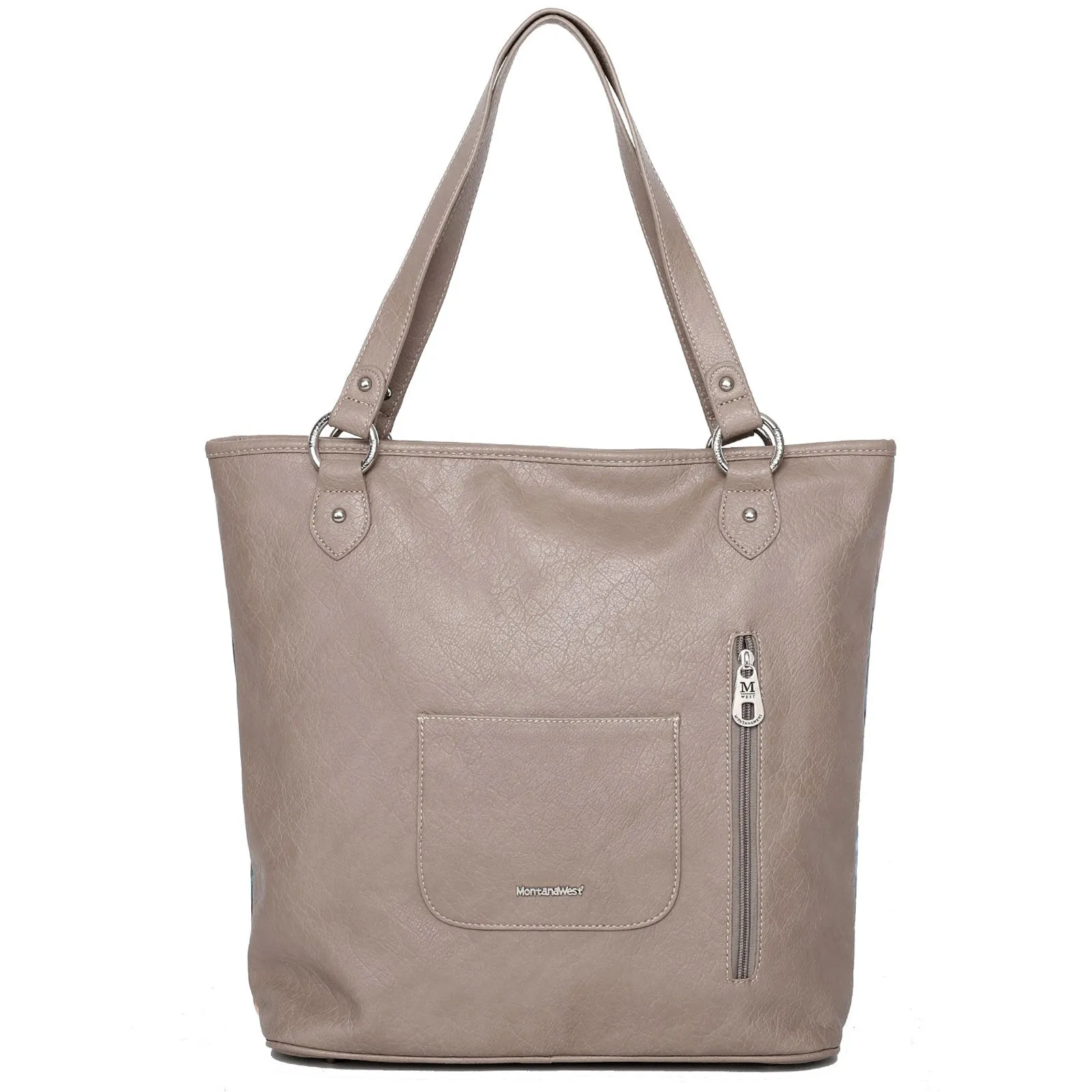 MW1023G-8113 Montana West Horse Canvas Tote Bag