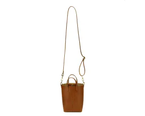 Palmetto Bucket Bag: Tan