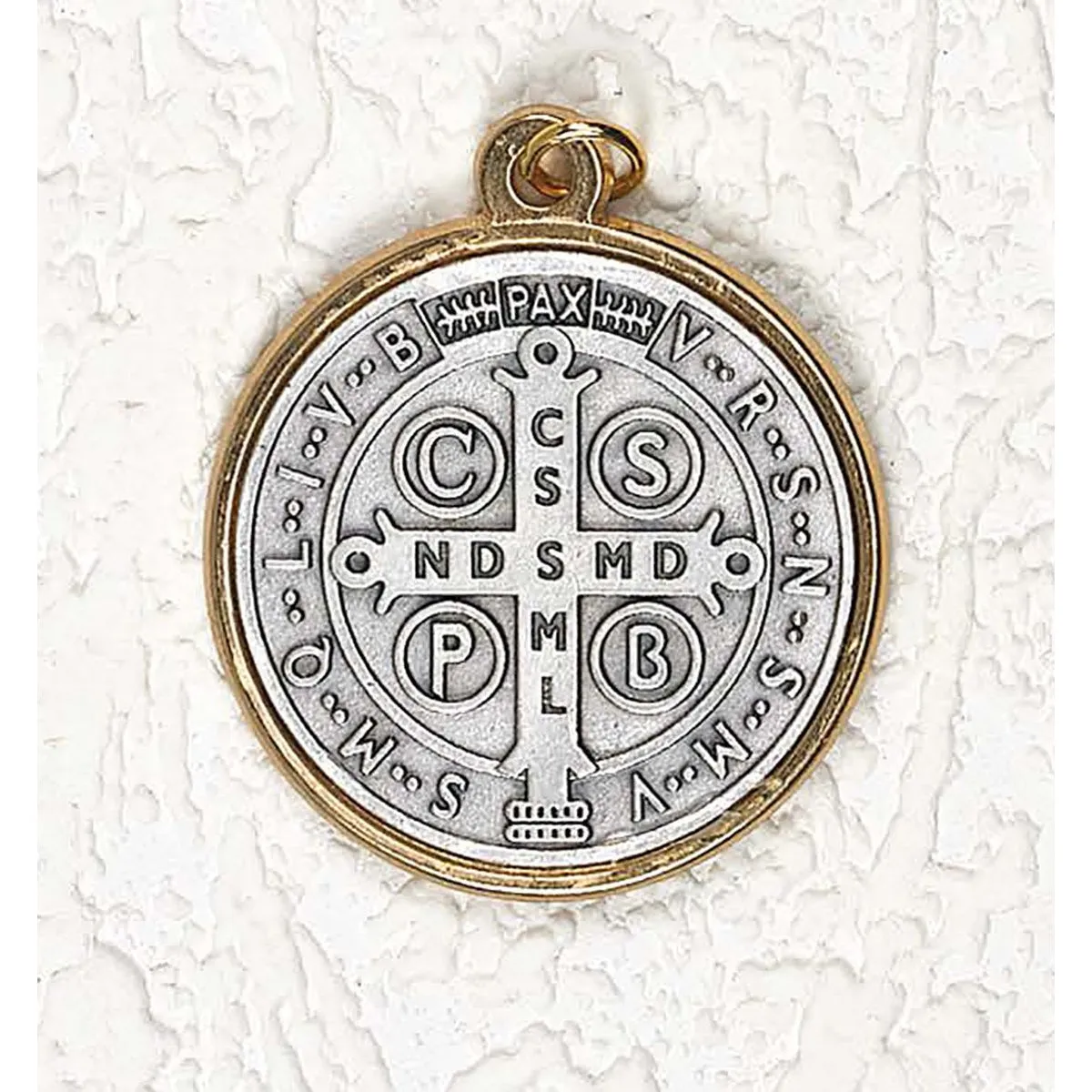 Saint Benedict Two Tone Medals - 12 Options