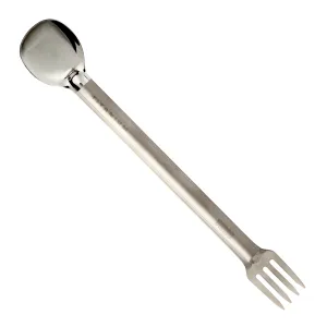 TITANIUM LONG HANDLE FORK-N-SPOON