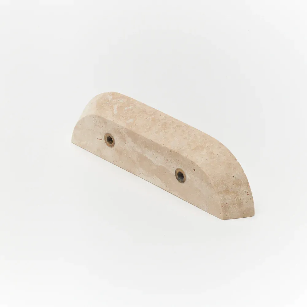 Travertine Dot Handle [Pair]