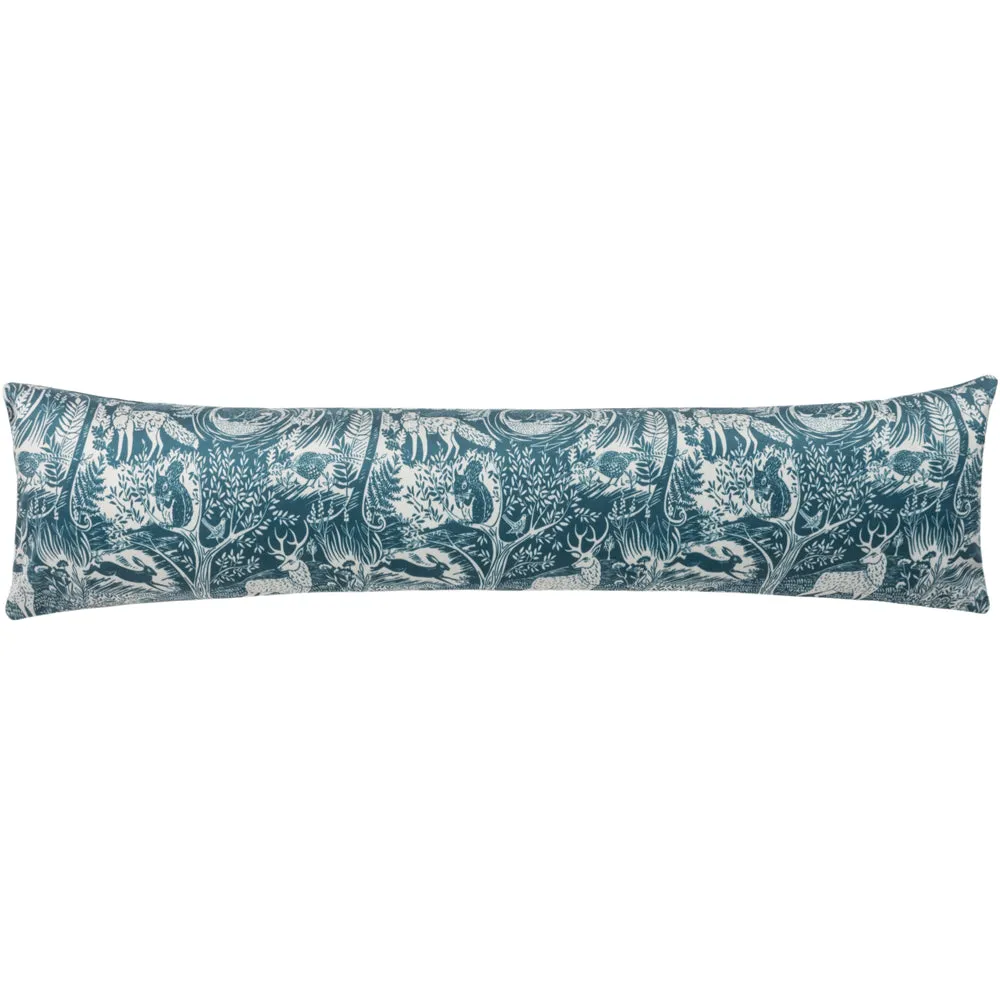 Winter Woods Draught Excluder Midnight