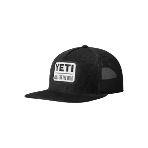 Yeti Men's Retro Flat Built For The Wild Black Cap